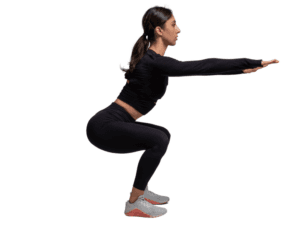 WARM-UP EXERCISES - BODYWEIGHT SQUATS